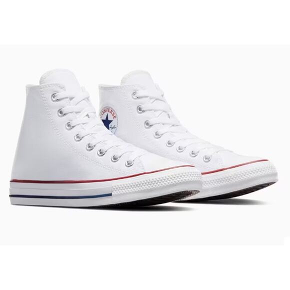 Converse Women's Optical White Chuck Taylor All Star High Top Shoe Size 8.5 - Picture 11 of 11